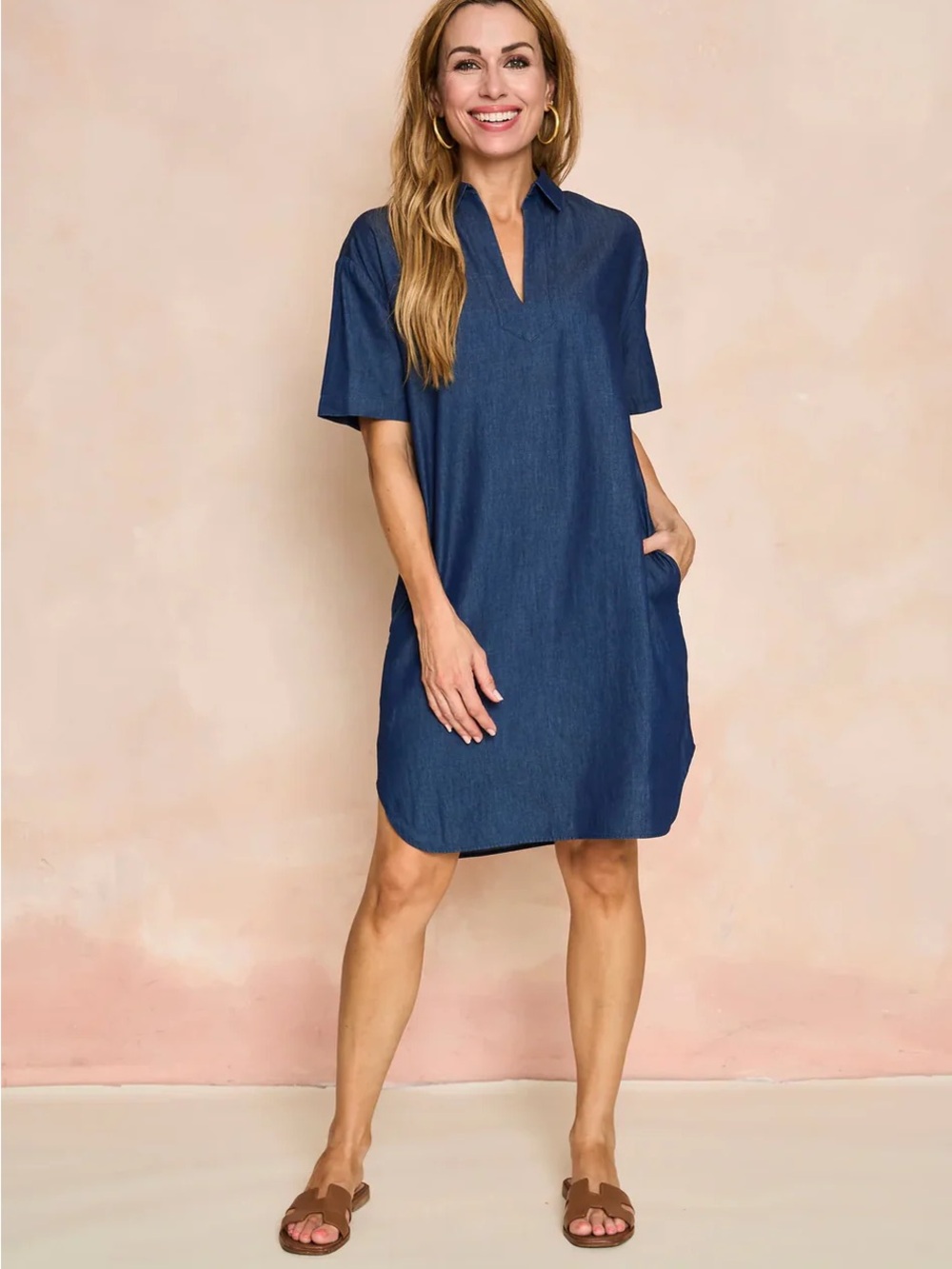 SHERIDAN FRENCH Rhodes Dress in Chambray Size Medium NWT MSRP $248